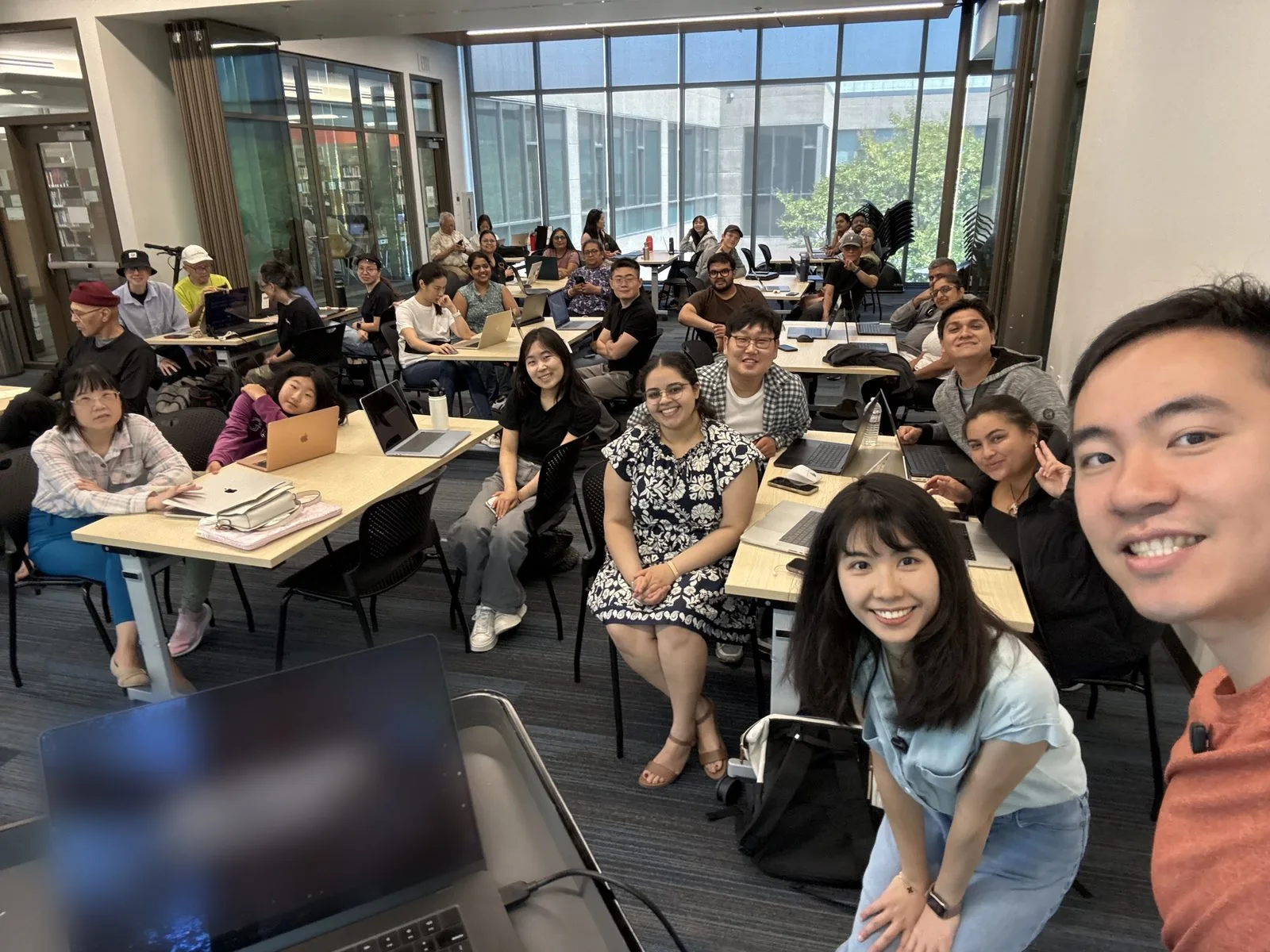 Participants at a Builder Pub AI Builder 101 workshop in Cupertino