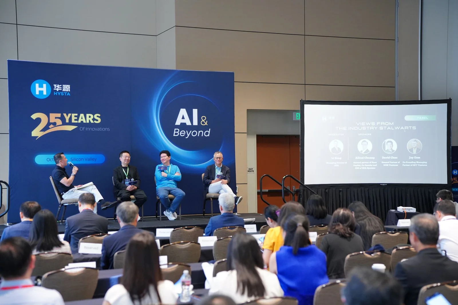 A panel conversation during the HYSTA Annual Roadshow